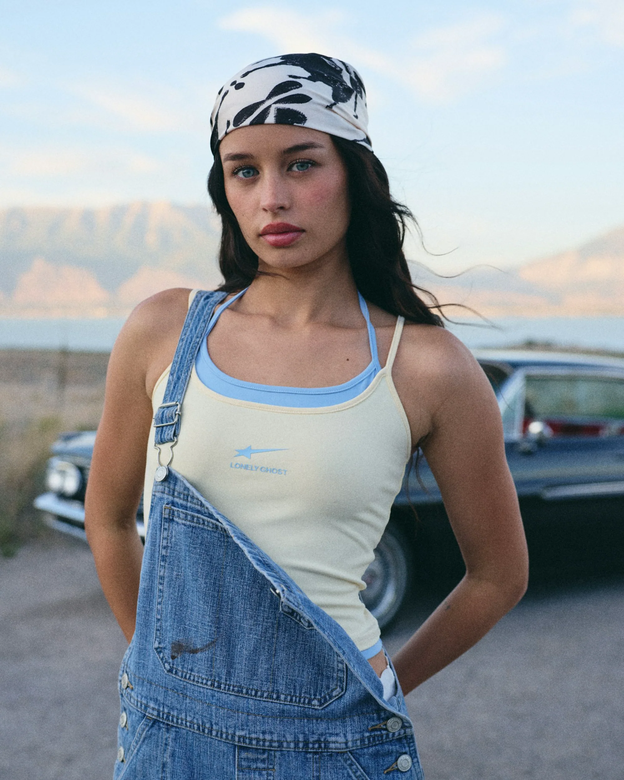 Starlite Double Halter Cami Tank - Image 2