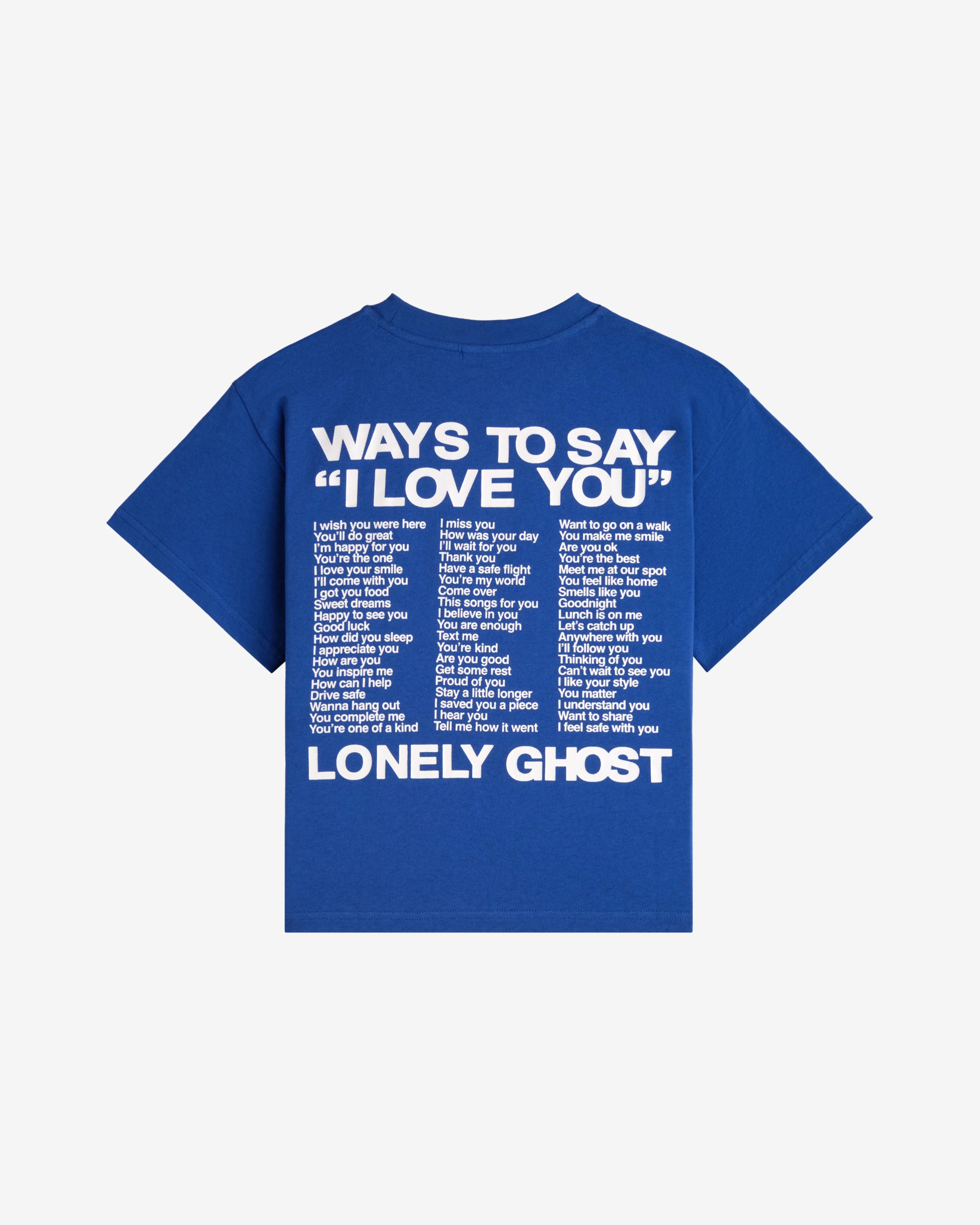 Ways to Say ILY Lace Boyfriend Baby Tee - Image 5