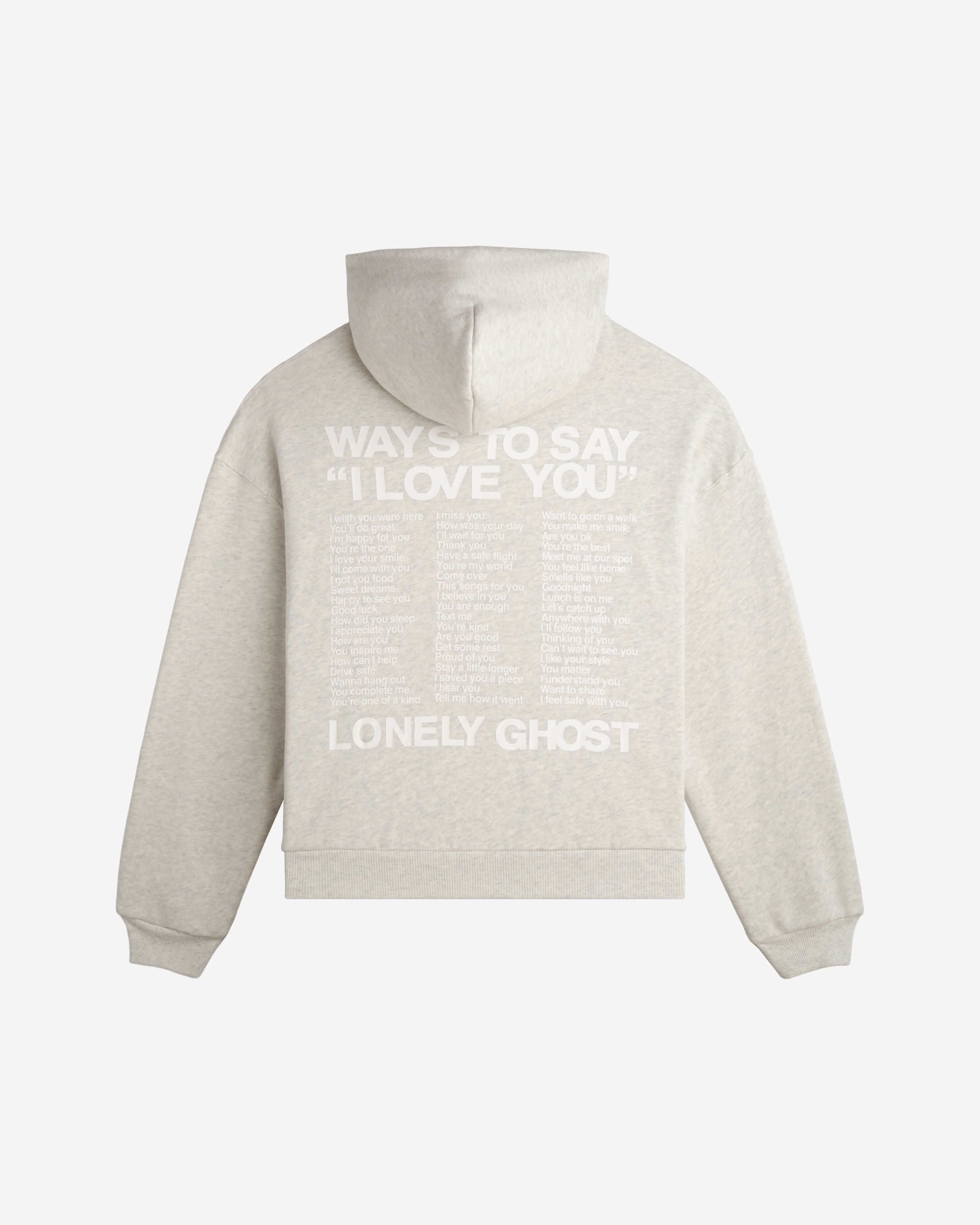 Ways to Say ILY Lace Hoodie - Image 3