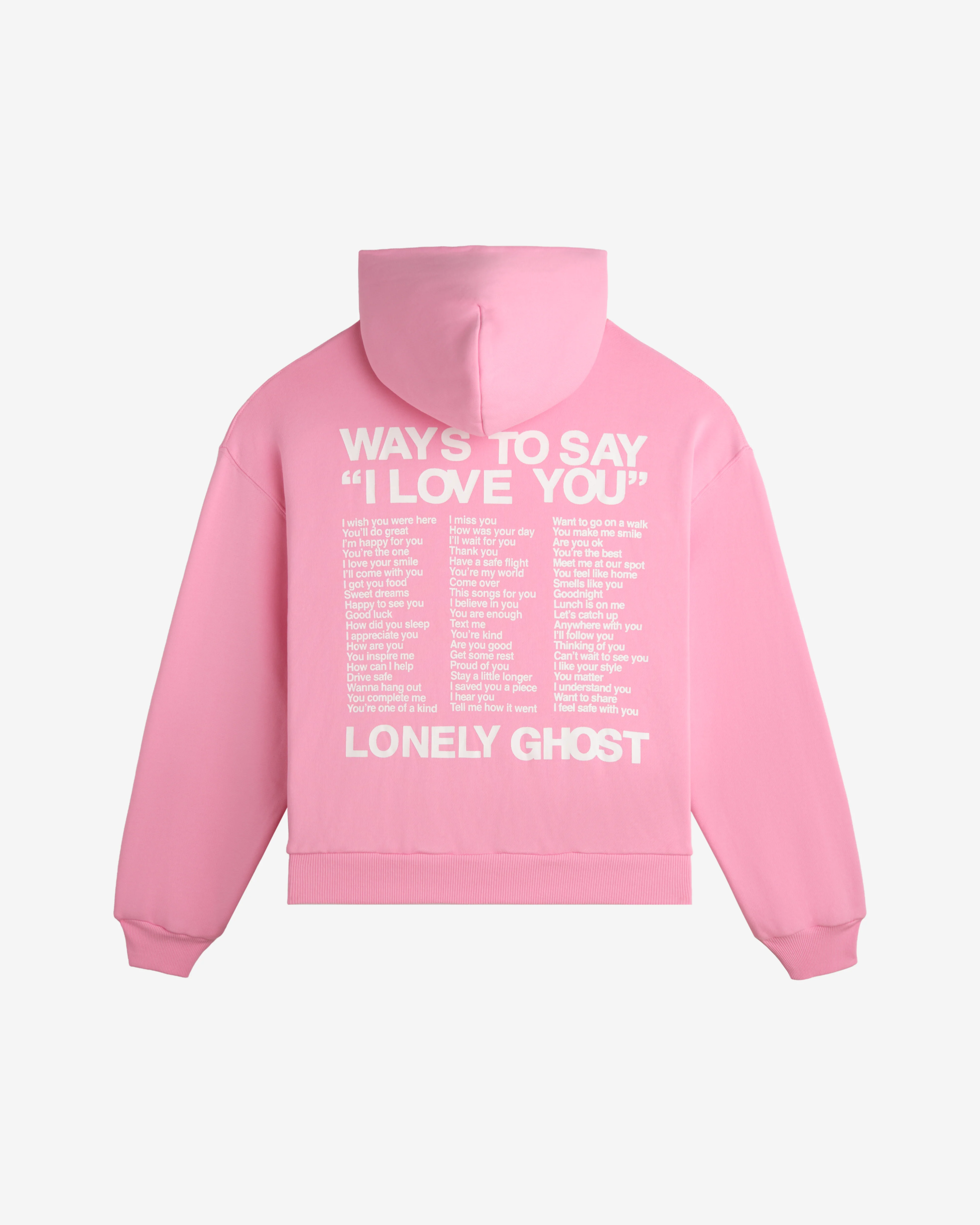 Ways to Say ILY Lace Hoodie - Image 6